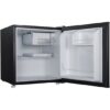 1.7-Cu. Ft. Single-Door Mini Refrigerator with Half-Width Chiller Compartment Black