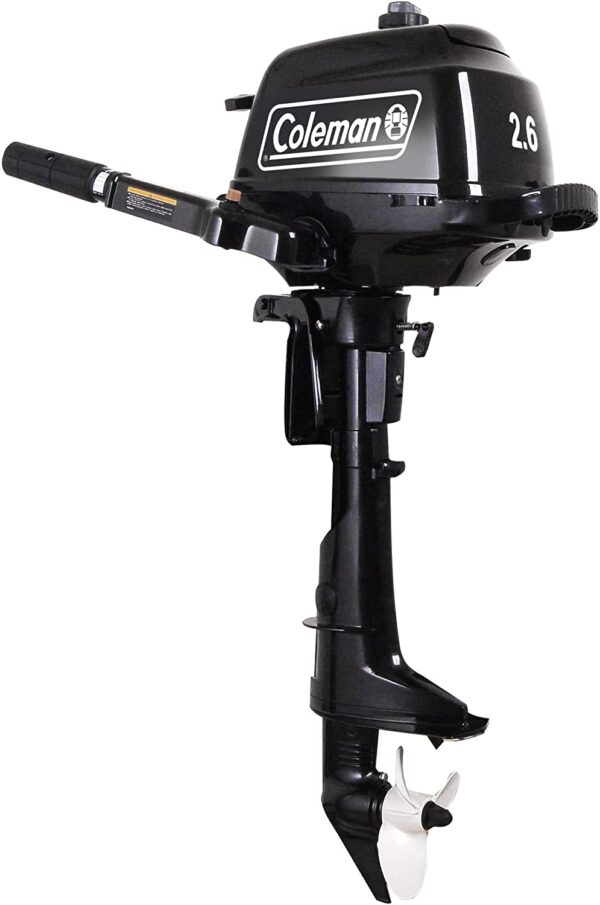 0312bb4fc58945cdbc6f9fd27f9cdc79 2.6 hp Outboard Motor with Short Shaft, Black