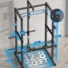 Sportsroyals Power Cage,1600lbs Multi-Function Power Rack with Adjustable Cable Crossover System and More Training Attachment, Weight Cage for Home Gym