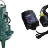 Waste-Mate 267-0001 Sewage Pump, 1/2 HP Automatic – Heavy-Duty Submersible Sewage, Effluent or Dewatering Pump