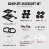 Portable Car Lift 5000 LBS Automatic Car Lift System Jack for Home Garage