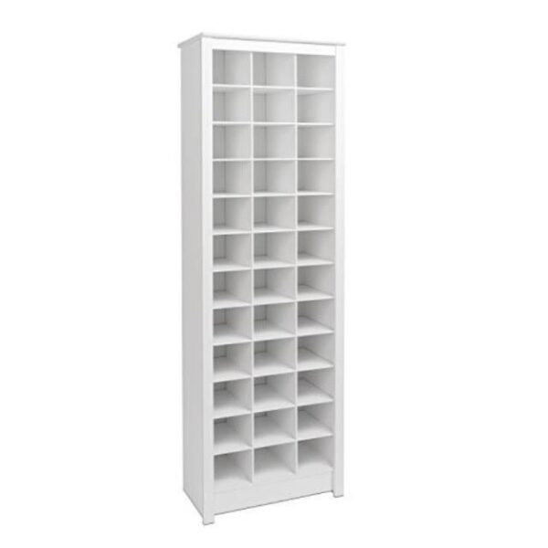 0a376e03d2834dd59579d2d7e0001b5c 36 Pair Shoe Storage Rack, White