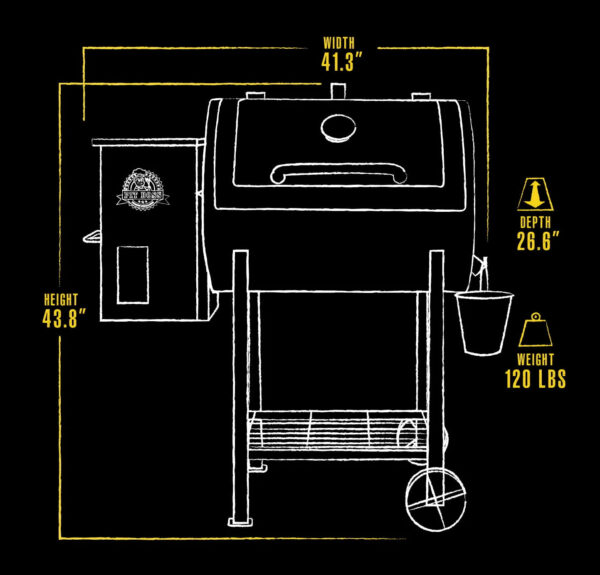 0a3bbe7ddc8044009a164e053d950760 Pit Boss 700FB Wood Fired Pellet Grill with Flame Broiler, 700 Sq. In. Cooking Space