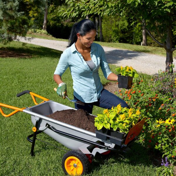 0aac770512a242708977eb26a68df6df Worx WG050 8-in-1 Aerocart Garden Cart/Wheelbarrow Heavy Duty/Dolly