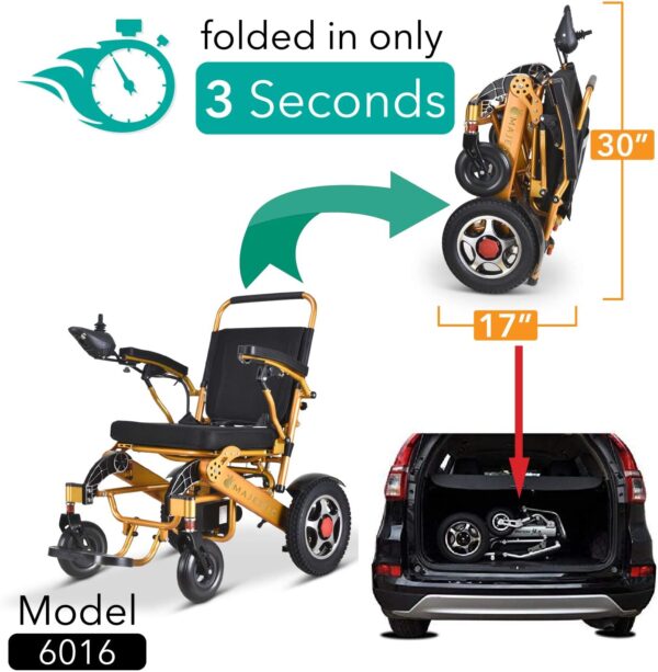 0d7ca210357f49248e33a5e47b58c499 2020 Model Wide Seats Fold & Travel Lightweight Wheelchair Motor Motorized Wheelchairs Electric Silla De Ruedas Power Wheelchair Power Scooter Aviation Travel Safe Heavy Duty Mobility Aids Chair