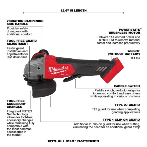 0f0cd6a422f64815a2661c77e7514d78 18V M18 Lithium-Ion Brushless Cordless 7-Tool Combo Kit 5.0 Ah