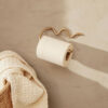 Curved Brass Towel Hook