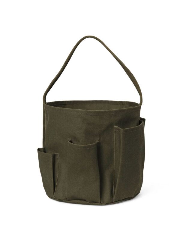 travischild.store Bark Waxed Cotton Garden Bag