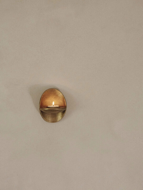 travischild.store Brass Wall Candle Holder