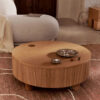 Travischild Oak Storage Table