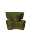 Moss Green Stack Planters