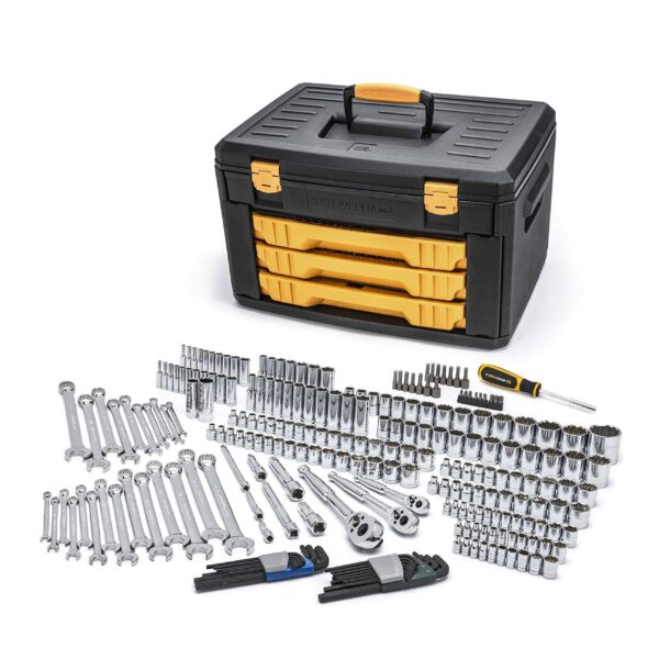 11a669d61c5d4c20beb76ffce98adfc8 239-Piece SAE/Metric Mechanics Tool Set 80942