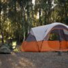 UNP Camping Tent 10-Person-Family Tents, Parties, Music Festival Tent, Big, Easy Up, 5 Large Mesh Windows, Double Layer, 2 Room, Waterproof, Weather Resistant, 18ft x 9ft x78in