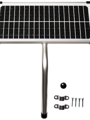 10 Watt Solar Panel Kit (FM123) for Mighty Mule Automatic Gate Openers