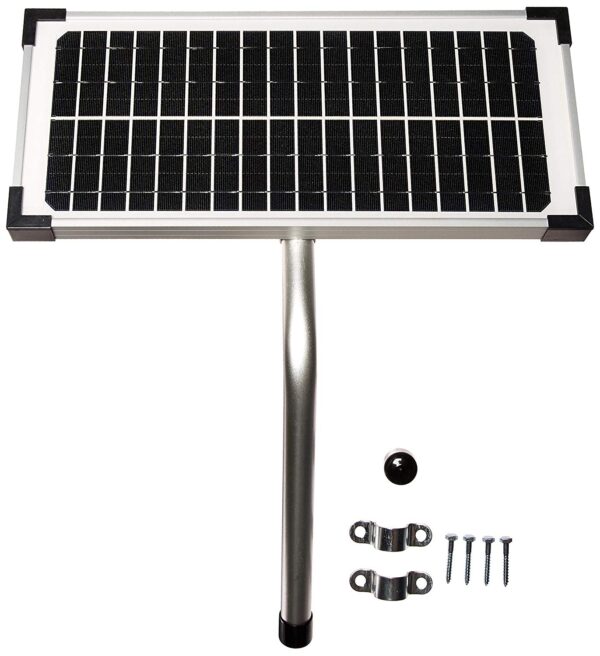 17f153836b914458bb2cb58e7d91e4a6 10 Watt Solar Panel Kit (FM123) for Mighty Mule Automatic Gate Openers
