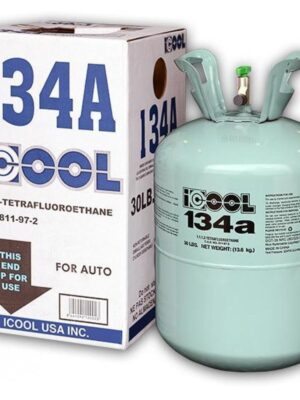 R134A Refrigerant, Full of R-134A, Net 30LB Tank, Suitable for automotive air conditioners, refrigerators-Make in USA