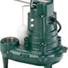 Waste-Mate 267-0001 Sewage Pump, 1/2 HP Automatic – Heavy-Duty Submersible Sewage, Effluent or Dewatering Pump
