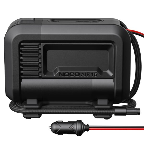 19312a132d664e0b8e370e1e71fade37 UltraFast 15A Tire Inflator, 12V Portable Air Compressor Pump, Rated at 80 PSI, Inflates Tires from 0-40 PSI in 2.9 Minutes with a Digital Gauge, Smart Pressure and Auto-Shutoff