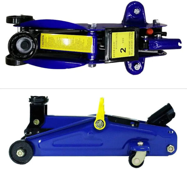 1adab72b2bb04c5bbe78e3c397c41f99 2T Floor Jack Car Trolley Jack Hydraulic Jack Quick Lift Jack with 2pcs Axle Stands 3 Ton