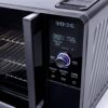 Smart Indoor Pellet Smoker, with Active Smoke Filtration, 5 Smoke Control Settings, WiFi Connected, Electric, Countertop BBQ Appliance, Black
