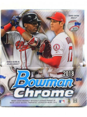 2018 Bowman Chrome Baseball Sealed Hobby Box