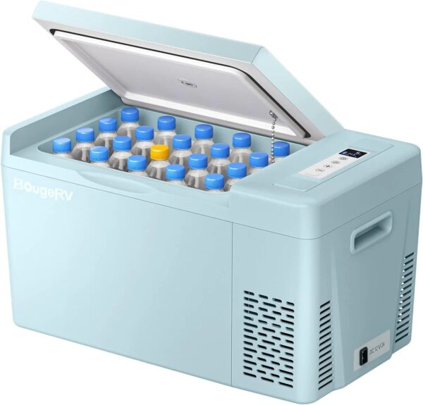 1e10a591c5a2498188ace6dd9cf66244 12 Volt Refrigerator 12V Car Fridge 23 Quart Portable Freezer Compressor Cooler 12/24V DC 110~240 Volt AC for Truck Van RV Camper SUV Travel Camping Road Trips Tailgating -7℉~50℉