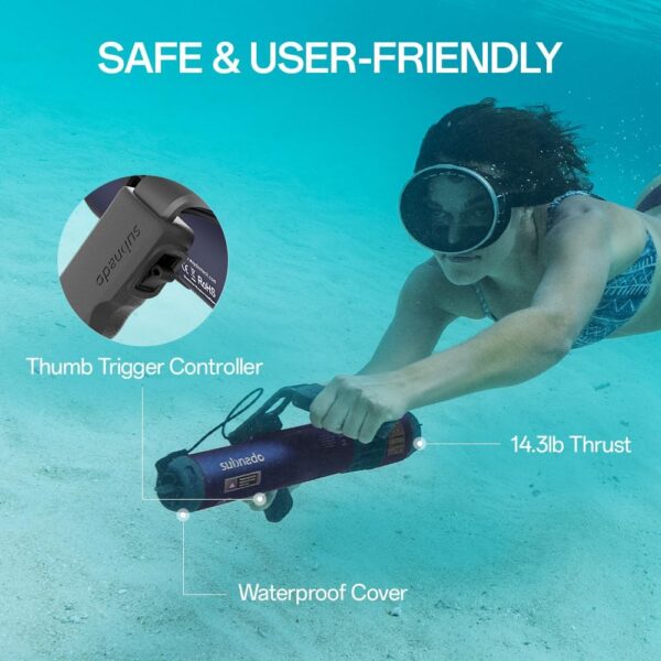 1e6672b43a1e4ee6a984fd015bf0aa4d Waydoo Subnado Underwater Scooter Lite, Water Sports Diving Scooter with Removable Handle, Compact and Portable Water Scooter for Adults&Kids, Scuba Diving Snorkeling Sea Scooter Multiple Uses, Blue