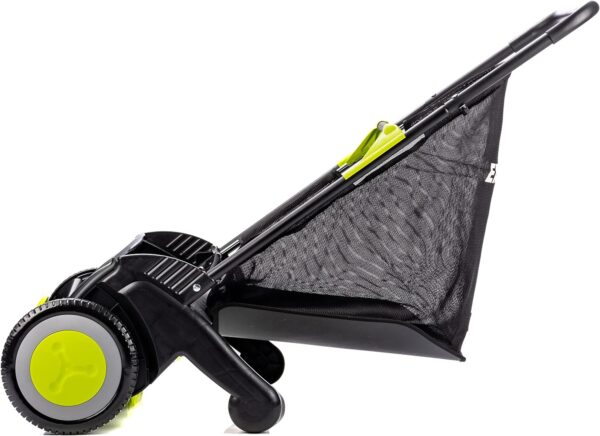 1fd003c121594462b0ce5556fe5c6bfa 21-Inch Width Leaf & Grass Push Lawn Sweeper, Black