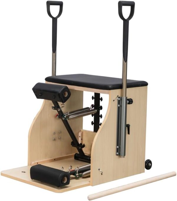 2125b13c0d6941889bbb850d9c68e183 Pilates Chair, Split-Pedal Stability Combo Chair with Handles,Pilates Reformer Machine,Pilates Equipment for Home Or Studio Use