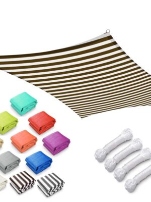 23�� x 22�� Rectangle Shade Sail for Patios Pool