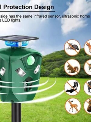 2021 New 360 Degree Solar animal Repeller
