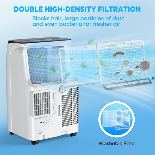 221d6e7e766d45e18baa75d8f5bafb5e Portable Air Conditioner Cools Up to 700 Sq.Ft, 3-IN-1 Energy Efficient Portable AC Unit with Remote Control & Installation Kits for Large Room, Campervan, Office, Temporary Space