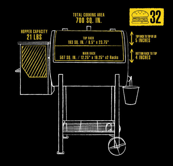 229bf1965d764db79b75cc04ffe6901f Pit Boss 700FB Wood Fired Pellet Grill with Flame Broiler, 700 Sq. In. Cooking Space