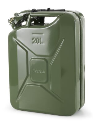 Wavian 3008 5.3 Gallon 20 Liter Authentic CARB Jerry Can with Spout, Green