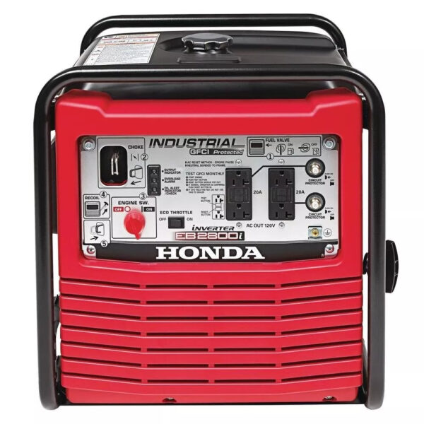 246e0e10ab5842ceb249fce6aaf2e4d9-1 2,800-Watt Gasoline Powered Portable Industrial Inverter Generator