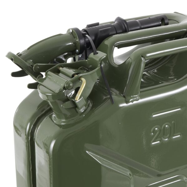 28396c2dfb2d40c7b687efdca8d39de0 Wavian 3008 5.3 Gallon 20 Liter Authentic CARB Jerry Can with Spout, Green