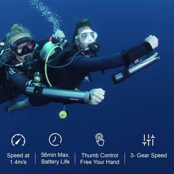 Underwater Scooter Black and Red Special Version