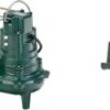 Waste-Mate 267-0001 Sewage Pump, 1/2 HP Automatic – Heavy-Duty Submersible Sewage, Effluent or Dewatering Pump
