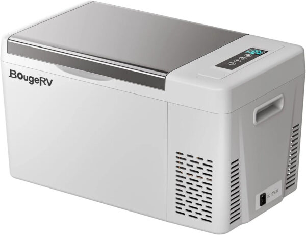 2a1815327f2648c58d46a6a85c13bf7c 12 Volt Refrigerator 12V Car Fridge 23 Quart Portable Freezer Compressor Cooler 12/24V DC 110~240 Volt AC for Truck Van RV Camper SUV Travel Camping Road Trips Tailgating -7℉~50℉