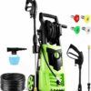 Suyncll Electric Pressure Washer 3000PSI, 2.4GPM High Power Washer Cleaner NEW