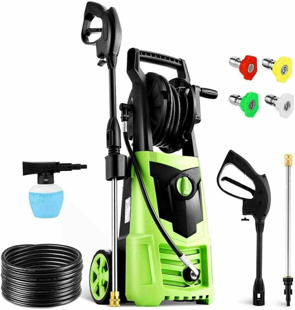 2e48bd3b2aae4c52a6d65773a99a9abf Suyncll Electric Pressure Washer 3000PSI, 2.4GPM High Power Washer Cleaner NEW