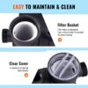 16" Swimming Pumps System & Filters Combo Set