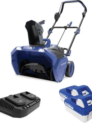 24V-X2-20SB 20-Inch 48 Cordless Snow Blower, Kit (w/2 x 24-Volt 4.0-Ah Batteries and Charger)