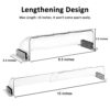 2 Pack Air and Heat Deflector for Vents, Sidewalls and Ceiling Registers