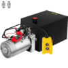12 qt. 12-Volt 3200 PSI Hydraulic Power Pump Electric Dump Trailer Pump with Steel Reservoir for Car Lift 12LDZYCZYYBTX0001V0