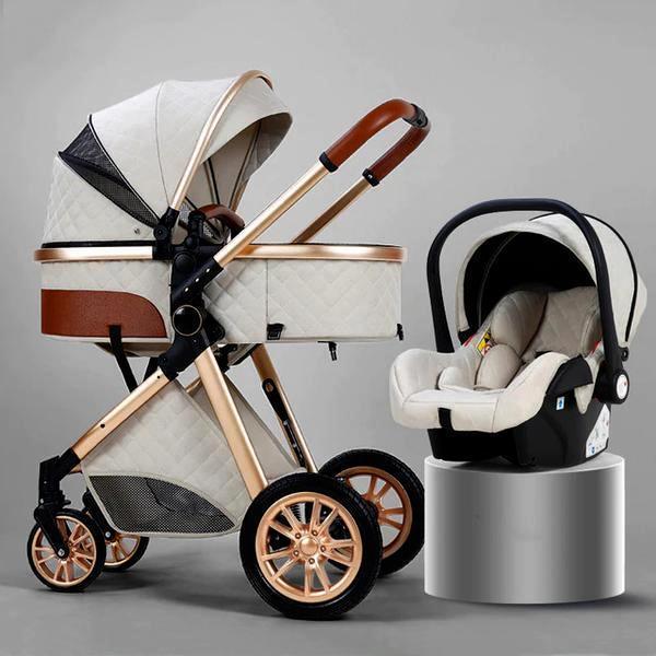 350ed71917b14f41b0ea34579a2ea632 Premium 3-in-1 Baby Stroller With Car Seat Travel System Set