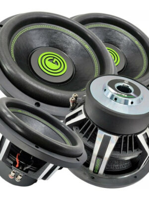 2 x Warzone 12 Inch 6000 Watt Car Audio Subwoofer w/ 2 Ohm DVC Power (2 Woofers)