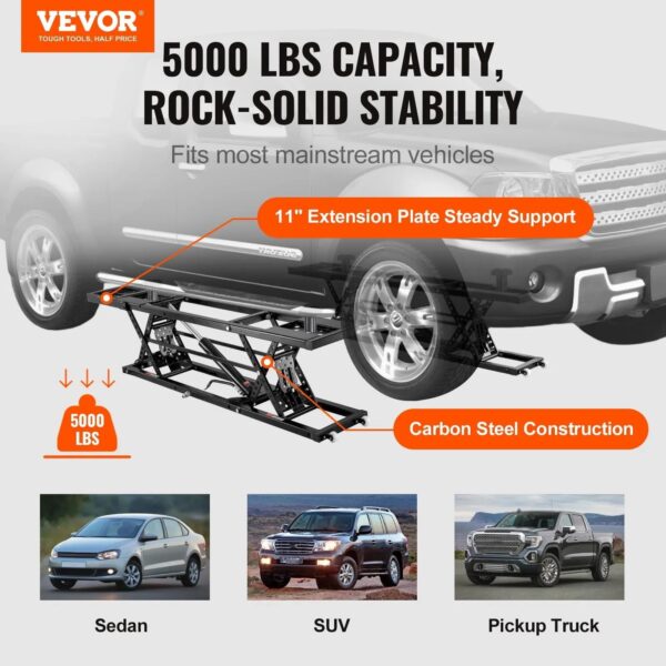 356cfc7de607494487dee346d55a397d Portable Car Lift 5000 LBS Automatic Car Lift System Jack for Home Garage