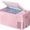 12 Volt Refrigerator 12V Car Fridge 23 Quart Portable Freezer Compressor Cooler 12/24V DC 110~240 Volt AC for Truck Van RV Camper SUV Travel Camping Road Trips Tailgating -7℉~50℉