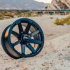 RT102 15in Wheels 15x7 4x137, 4+3 Offset, ATV UTV SxS Rims, Compatible with Can Am Commander Max Defender Max Pro Maverick X3 Maverick Trail, 4/137 Matte Black, Set of 4